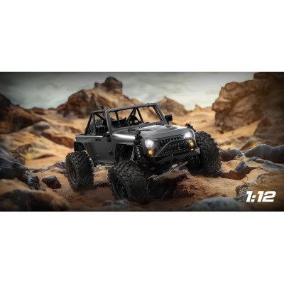 HPG12Y Hyper Go  - XE ĐỊA HÌNH OFFROAD CRAWLER - tỉ lệ  1/12 Brushless 4X4 RC Off-Road Rock Truck with Portal Axles