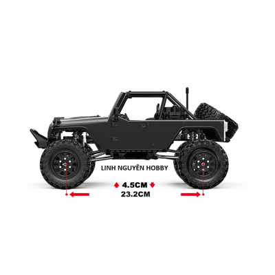 HPG12Y Hyper Go  - XE ĐỊA HÌNH OFFROAD CRAWLER - tỉ lệ  1/12 Brushless 4X4 RC Off-Road Rock Truck with Portal Axles