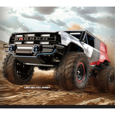 HPG18P Hyper Go  - XE ĐỊA HÌNH OFFROAD CRAWLER - RTR 1/18 4WD RC Car Bronco Baja 1000 Crawler Vehicles Models