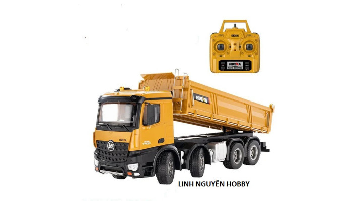 HNA536 Xe Tải Đổ Ben 4 chân 1/14 RC Dump Truck