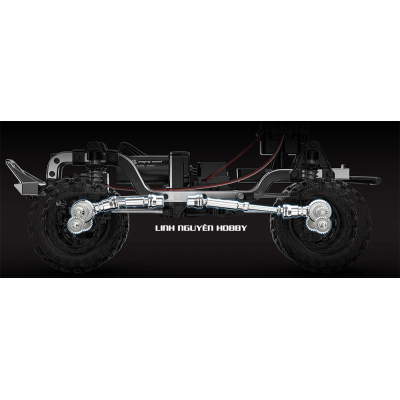 HPG12P Hyper Go  - XE ĐỊA HÌNH OFFROAD CRAWLER - 1/12 24WD Brushless Motor RC Short Course Vehicle Model RTR Bronco Baja 1000