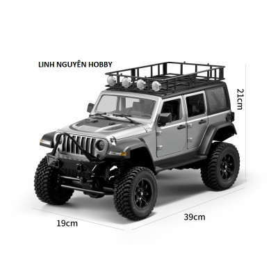 MNU128  - XE ĐỊA HÌNH OFFROAD CRAWLER - tỉ lệ  1/12 2.4G 4WD Brushed Rock Climber