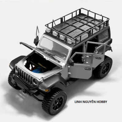 MNU128  - XE ĐỊA HÌNH OFFROAD CRAWLER - tỉ lệ  1/12 2.4G 4WD Brushed Rock Climber