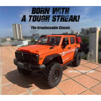 MNRC300  - XE ĐỊA HÌNH OFFROAD - 1/12 Scale 4WD RC Rock Crawler Off-Road Truck with Two-Speed Transmission