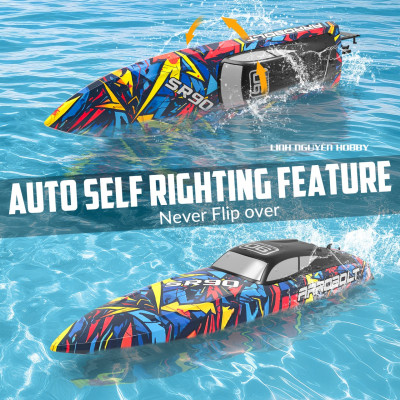 Volantex Vector SR90 Brushless 900mm Brushless RC Boat  - Tàu đua size 90cm tốc độ cao
