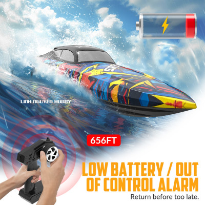 Volantex Vector SR90 Brushless 900mm Brushless RC Boat  - Tàu đua size 90cm tốc độ cao