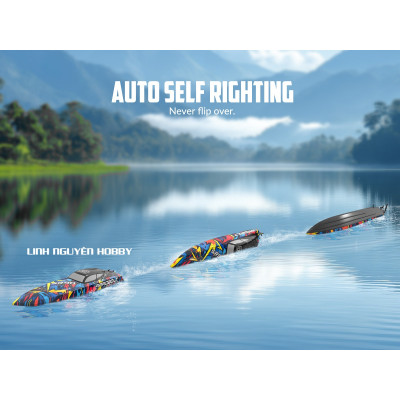 Volantex Vector SR90 Brushless 900mm Brushless RC Boat  - Tàu đua size 90cm tốc độ cao