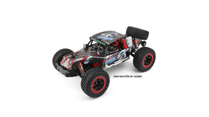 WL1228 xe địa hình tỉ lệ 1/12 2.4G 4WD 60km/h Brushless RC Car Desert Off-Road Truck Metal Chassis
