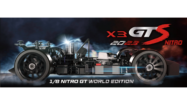 Hongnor Taiwan ra mắt X3 GTS 1:8 Kit Nitro Touning Kit