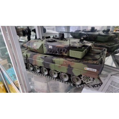 Hàng Cũ: Xe tăng Heng Long Leopard 2A6 1/16 Pro Metal RTR