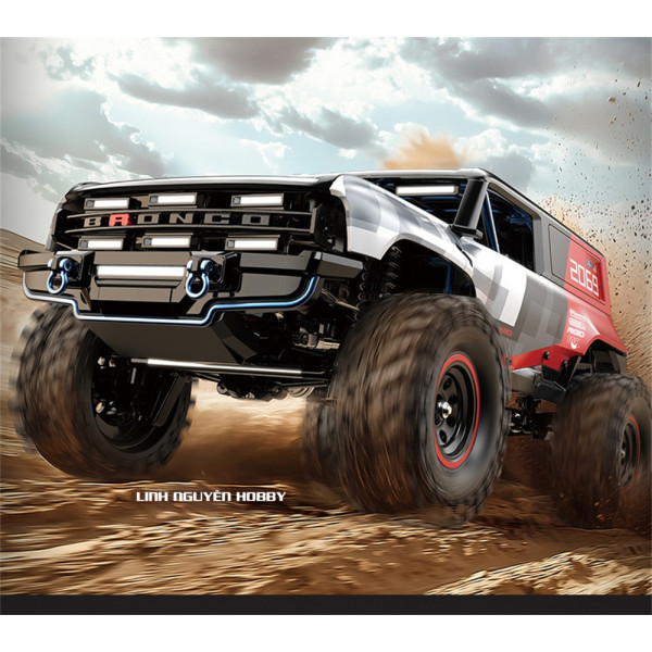 HPG18P Hyper Go  - XE ĐỊA HÌNH OFFROAD CRAWLER - RTR 1/18 4WD RC Car Bronco Baja 1000 Crawler Vehicles Models
