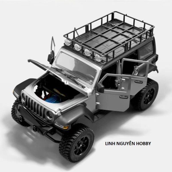 MNU128  - XE ĐỊA HÌNH OFFROAD CRAWLER - tỉ lệ  1/12 2.4G 4WD Brushed Rock Climber